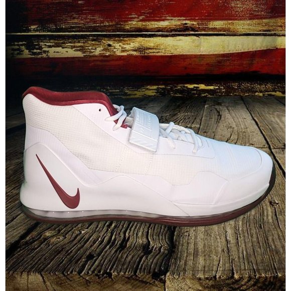 Nike Other - NIKE Air Force Max ’19 TB size 17 White/maroon. AR